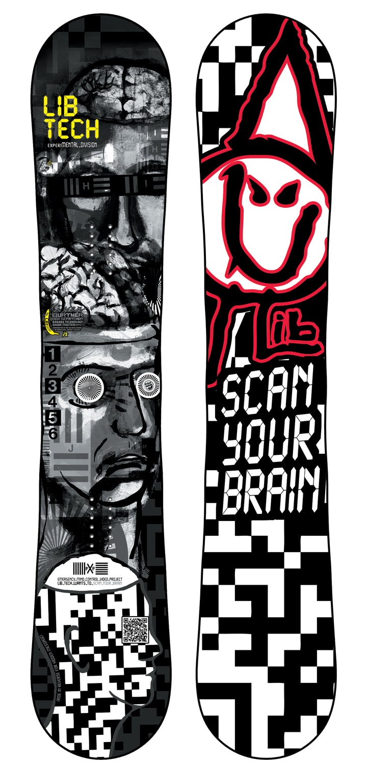 Lib Tech Burtner's Box Scratcher BTX Snowboard 2014