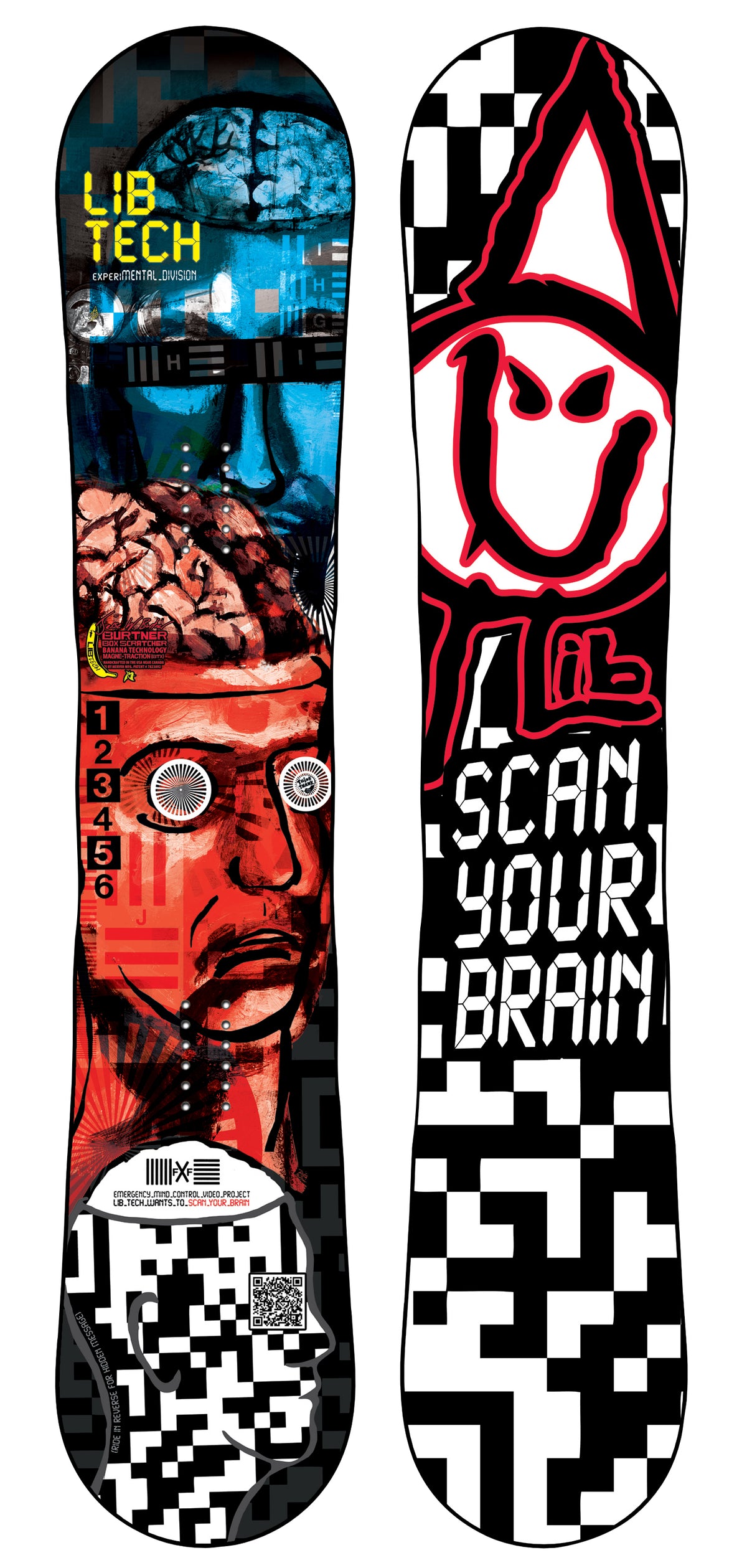 Lib Tech Burtner's Box Scratcher BTX Snowboard 2014