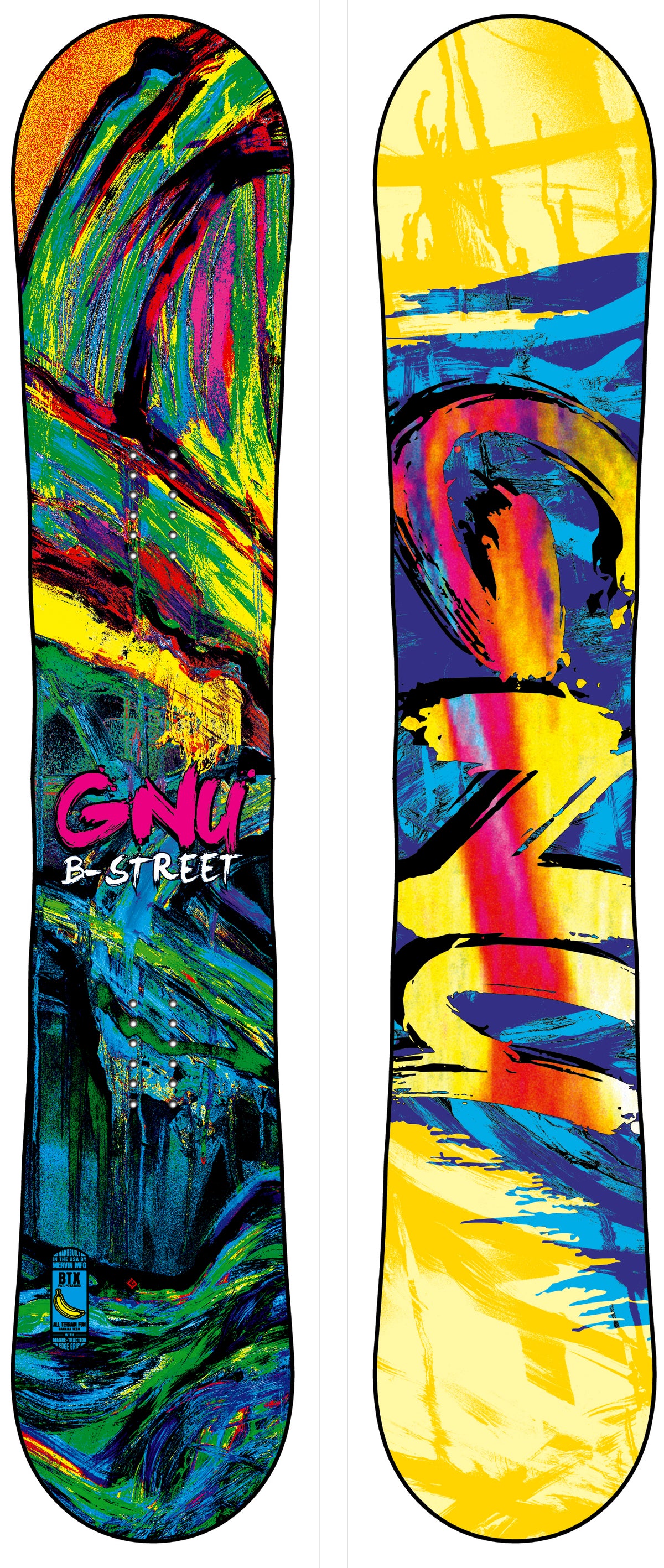 GNU B-Street BTX Snowboard - Women's 2014 Detail 1 View