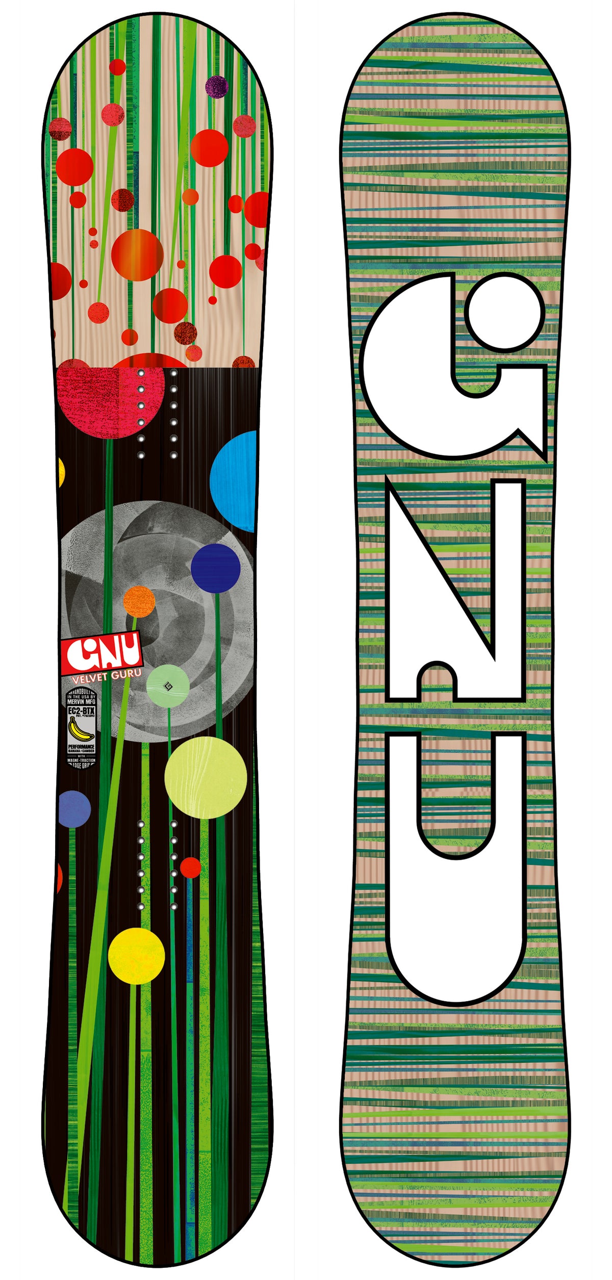 GNU Velvet Guru EC2BTX Snowboard - Women's 2014 Detail 1 View