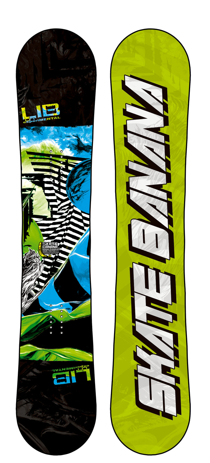 Lib Tech Skate Banana BTX Snowboard 2014 Green/Blue