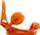 Burton Cartel EST Snowboard Bindings 2014 Blood Orange Side View