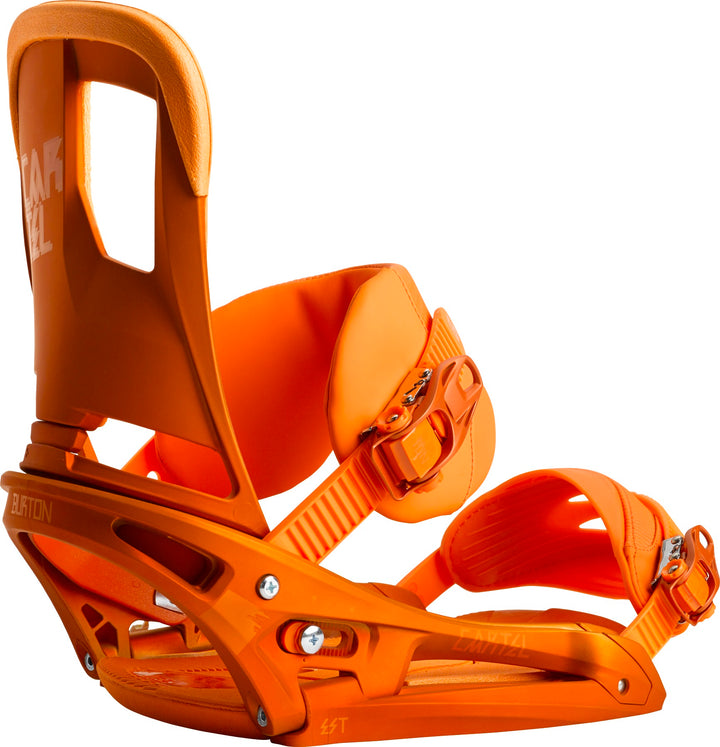 Burton Cartel EST Snowboard Bindings 2014 Blood Orange Detail 1 View