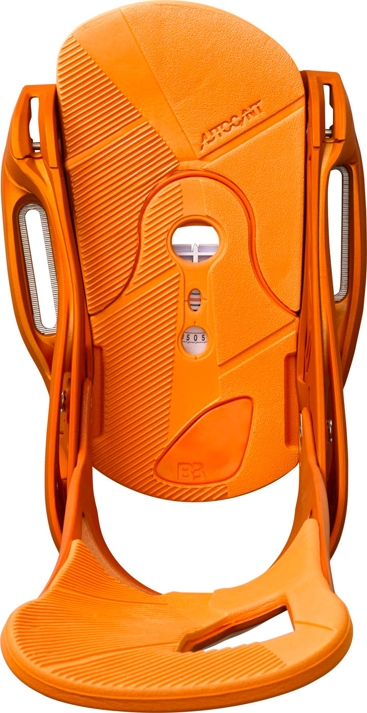 Burton Cartel EST Snowboard Bindings 2014 Blood Orange Top View