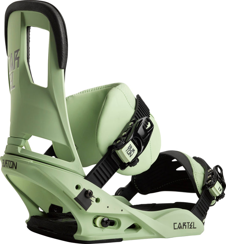 Burton Cartel Snowboard Bindings 2014 Lichen Detail 1 View