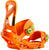 Burton Custom EST Snowboard Bindings 2014 Orange Back View