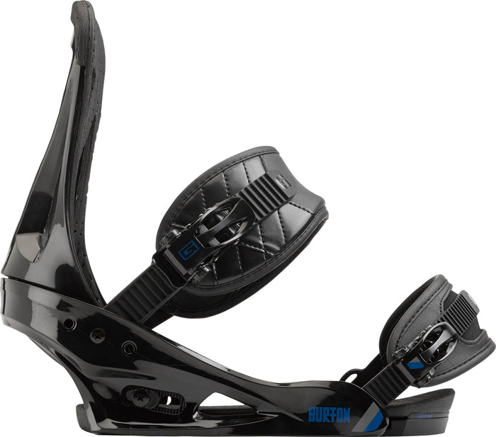 Burton Freestyle Snowboard Bindings 2014 Black Side View