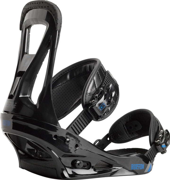 Burton Freestyle Snowboard Bindings 2014 Black Back View