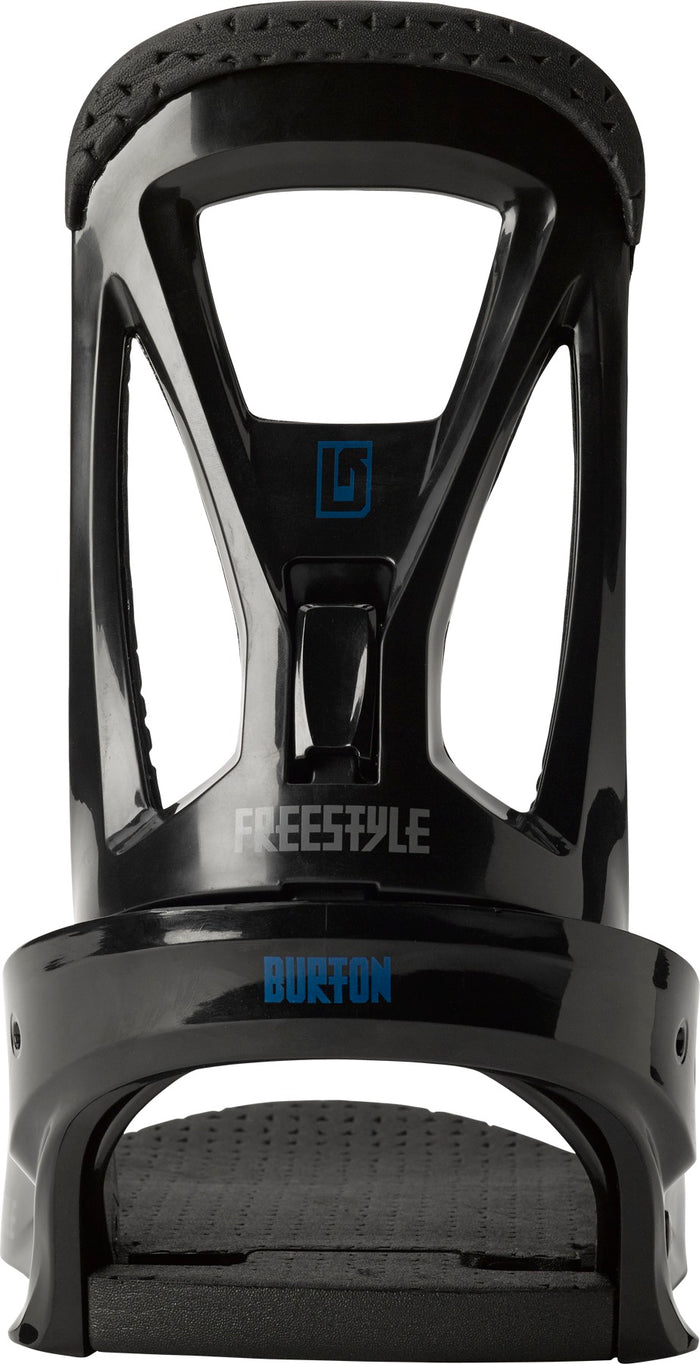 Burton Freestyle Snowboard Bindings 2014 Black High Back View