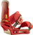 Burton Malavita Snowboard Bindings 2014 Red Wood Back View