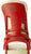 Burton Malavita Snowboard Bindings 2014 Red Wood High Back View