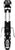 Atomic Tracker 13 Small Ski Bindings 2014 Black/White Top View