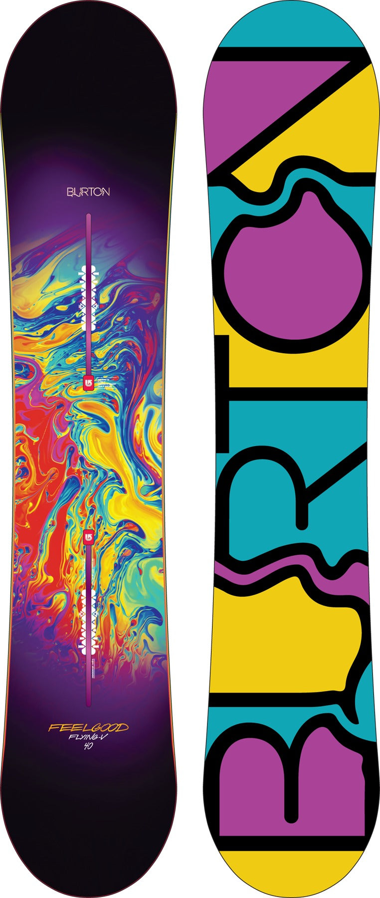 Burton Feelgood Flying V Snowboard - Women's 2014