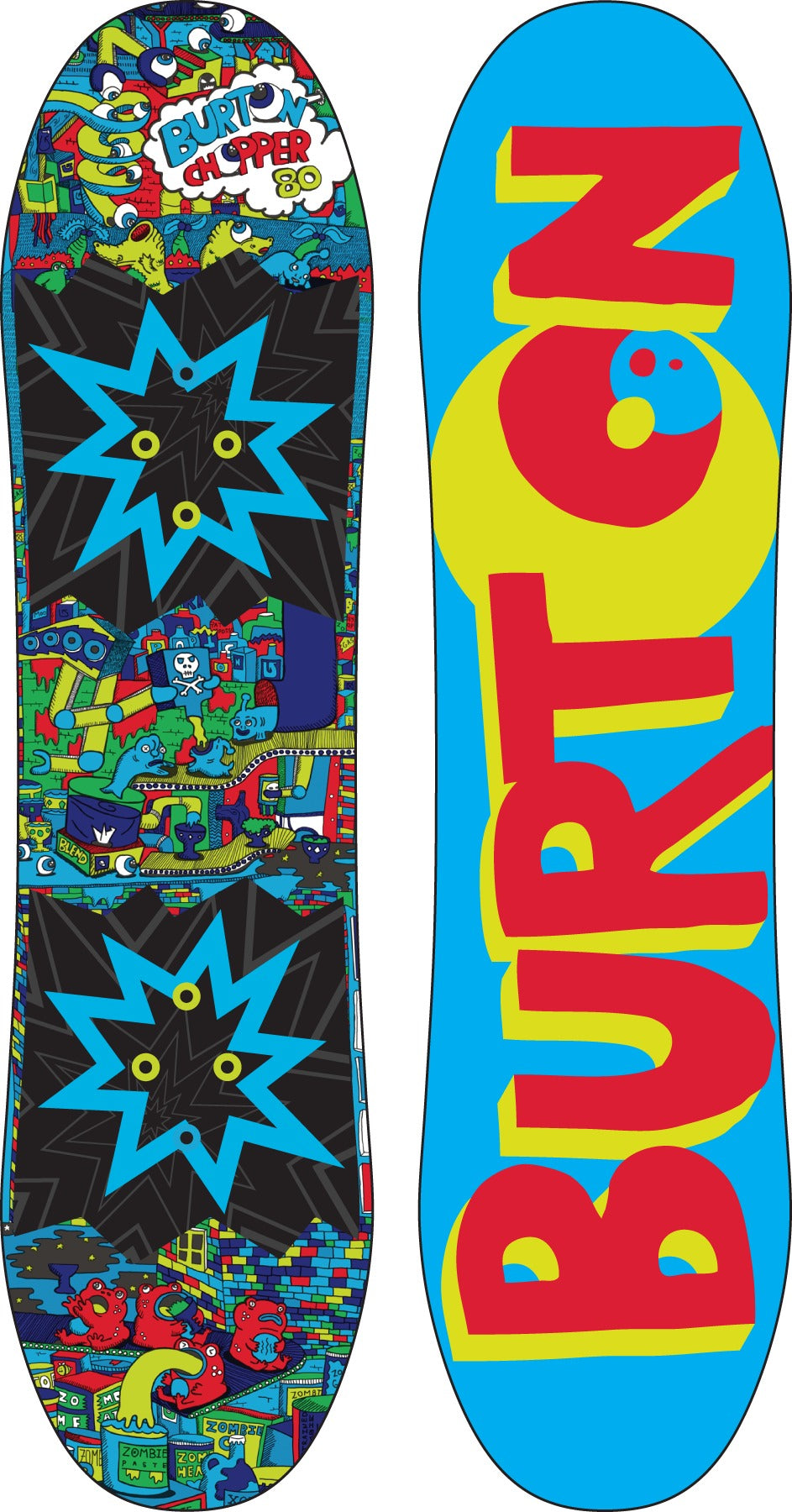 Burton Chopper Snowboard - Boy's 2015