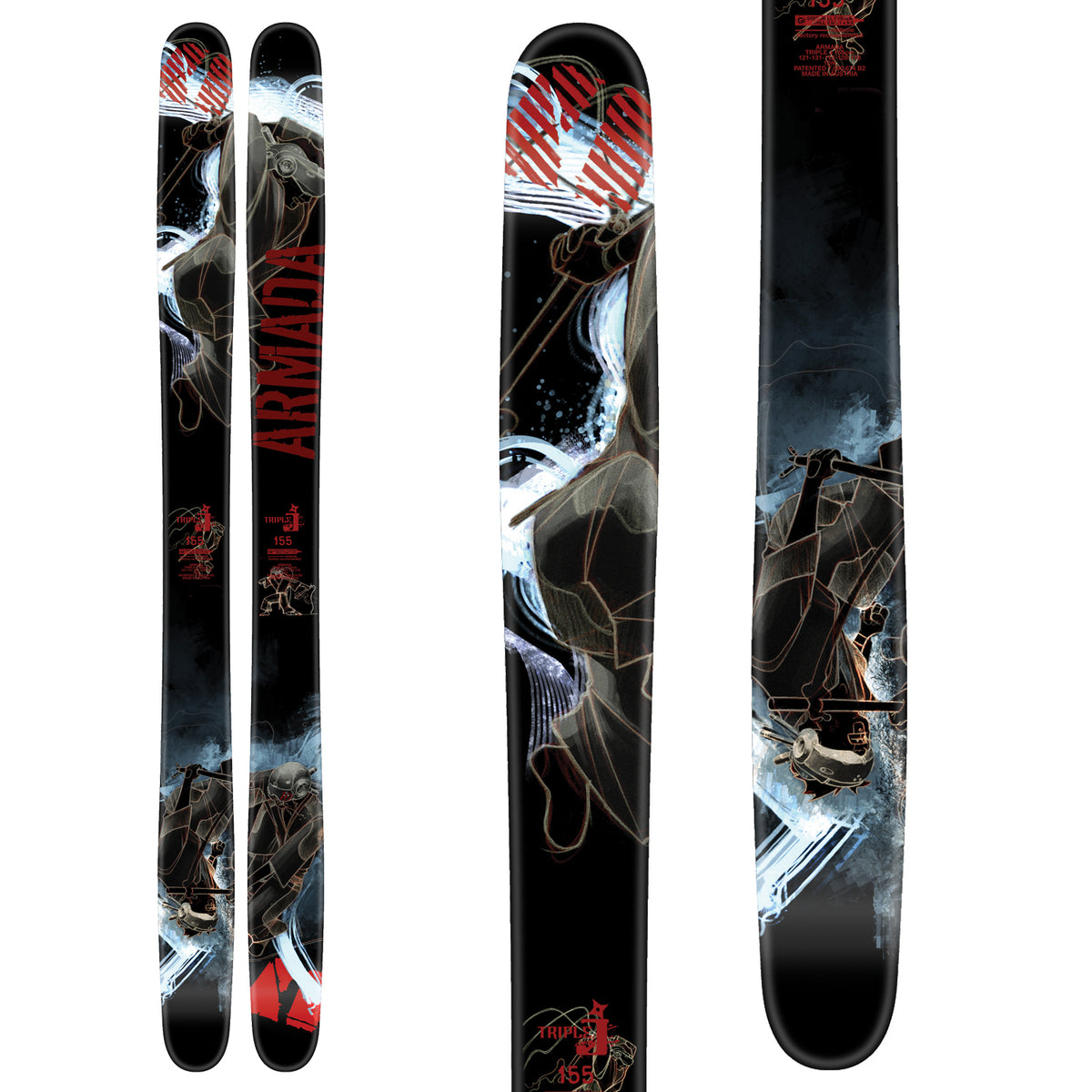 Armada Triple J Skis - Boy's 2014