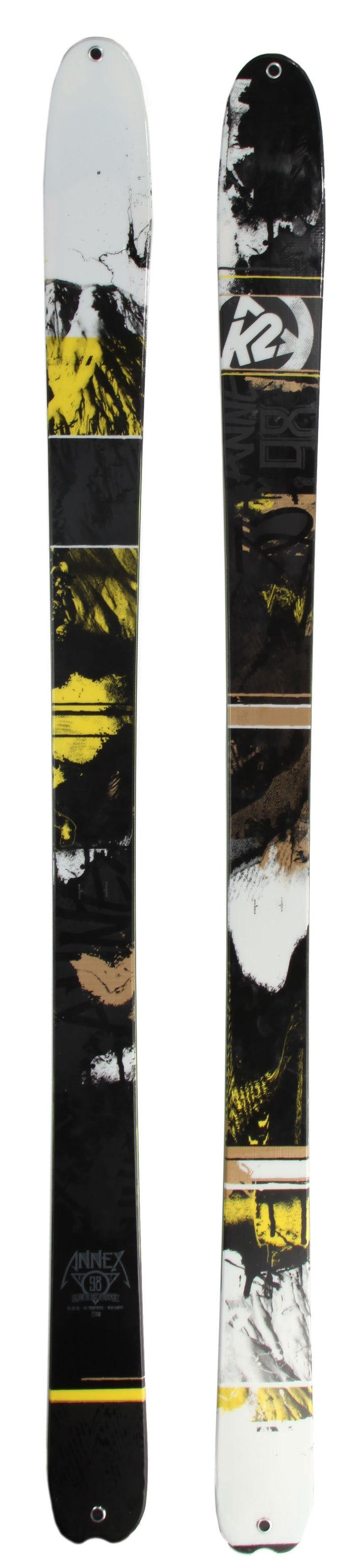 K2 Annex 98 Skis 2014 Detail 2 View