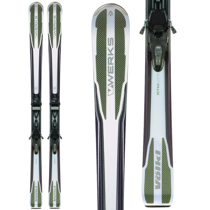 Volkl V-Werks RTM 84 Skis + iPT Wide Ride 12.0 V-Werks Bindings 2015