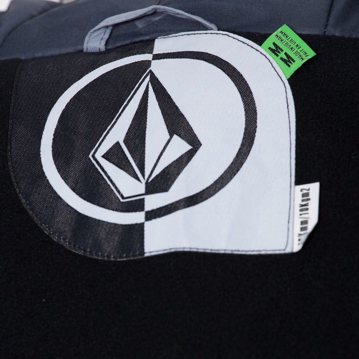 Volcom Shadow Insulated Jacket Yellow Detail 3 View