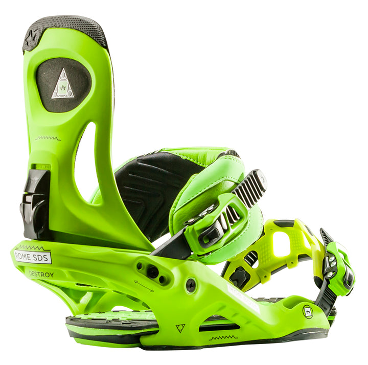 Rome Mob Boss Snowboard Bindings 2014 Green