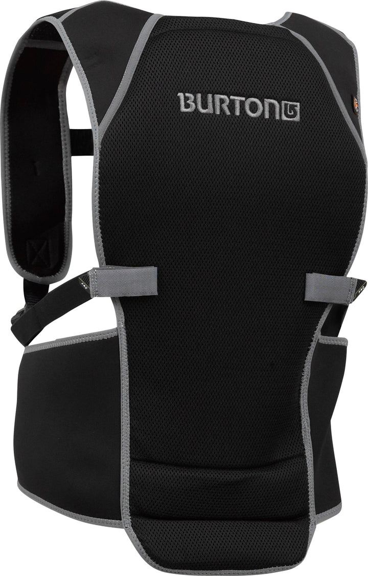 Burton Softshell Back Protector True Black Detail 1 View