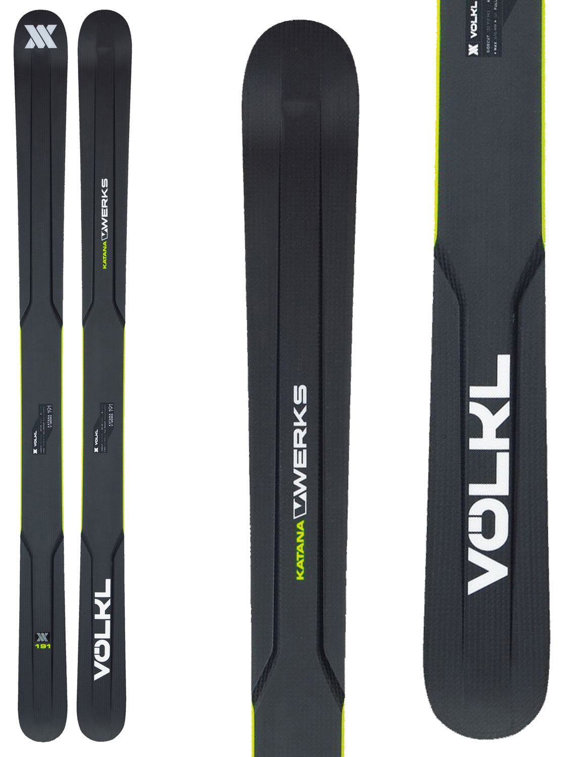 Volkl V-Werks Katana Skis 2014 Detail 1 View
