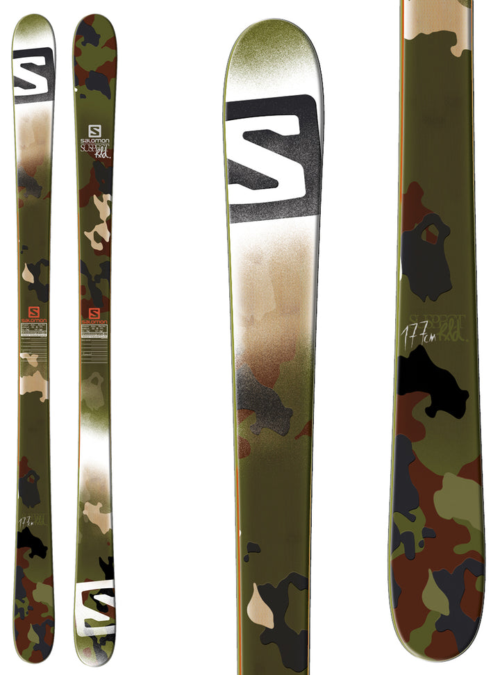 Salomon Suspect Skis 2014 Detail 1 View