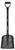 Brooks-Range Sharktooth™ Longneck Pro D Handle Shovel Smoke