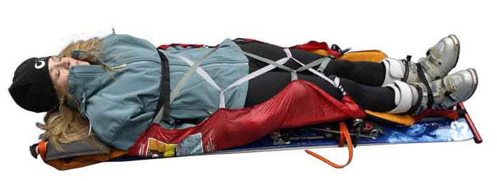 Brooks-Range UltraLite Rescue Sled Red Detail 2 View