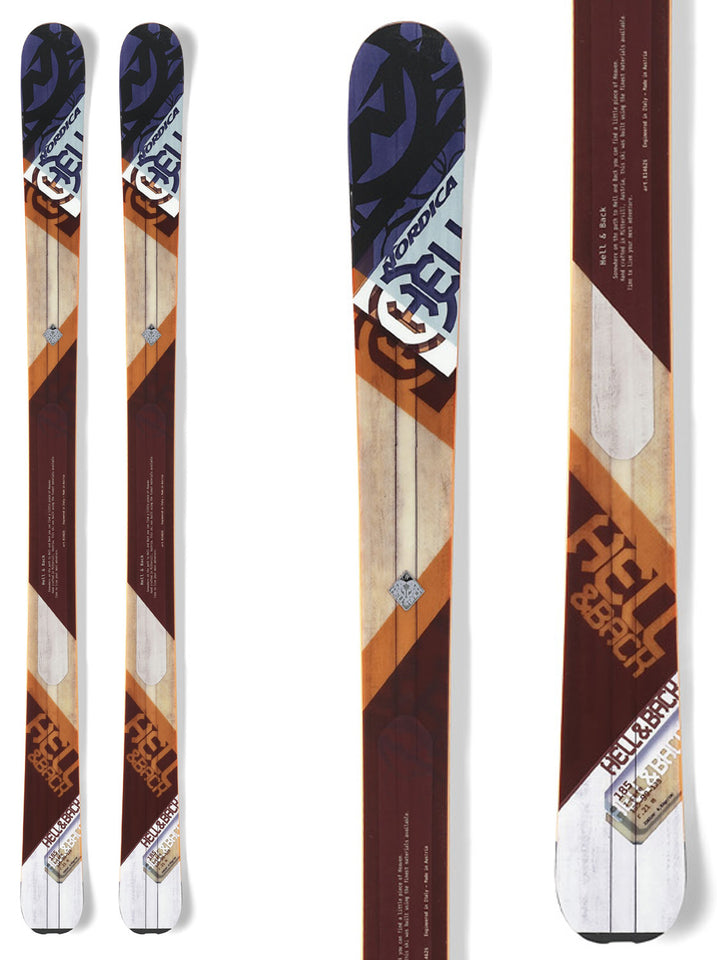 Nordica Hell & Back Skis 2014 Detail 1 View