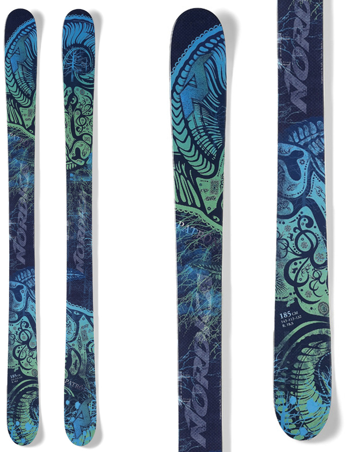 Nordica Patron Skis 2014 Detail 1 View