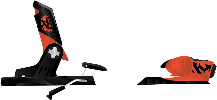 Rossignol Axial2 120 Ski Bindings 2014 Fluorescent Orange