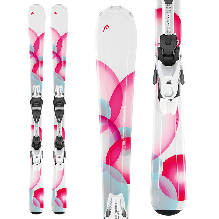 Head MYA No. 1 LR Skis + LRX 7.5 AC Bindings - Girl's 2014