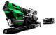 Dynafit Beast 16 Alpine Touring Bindings 2015 Black/Green Back View