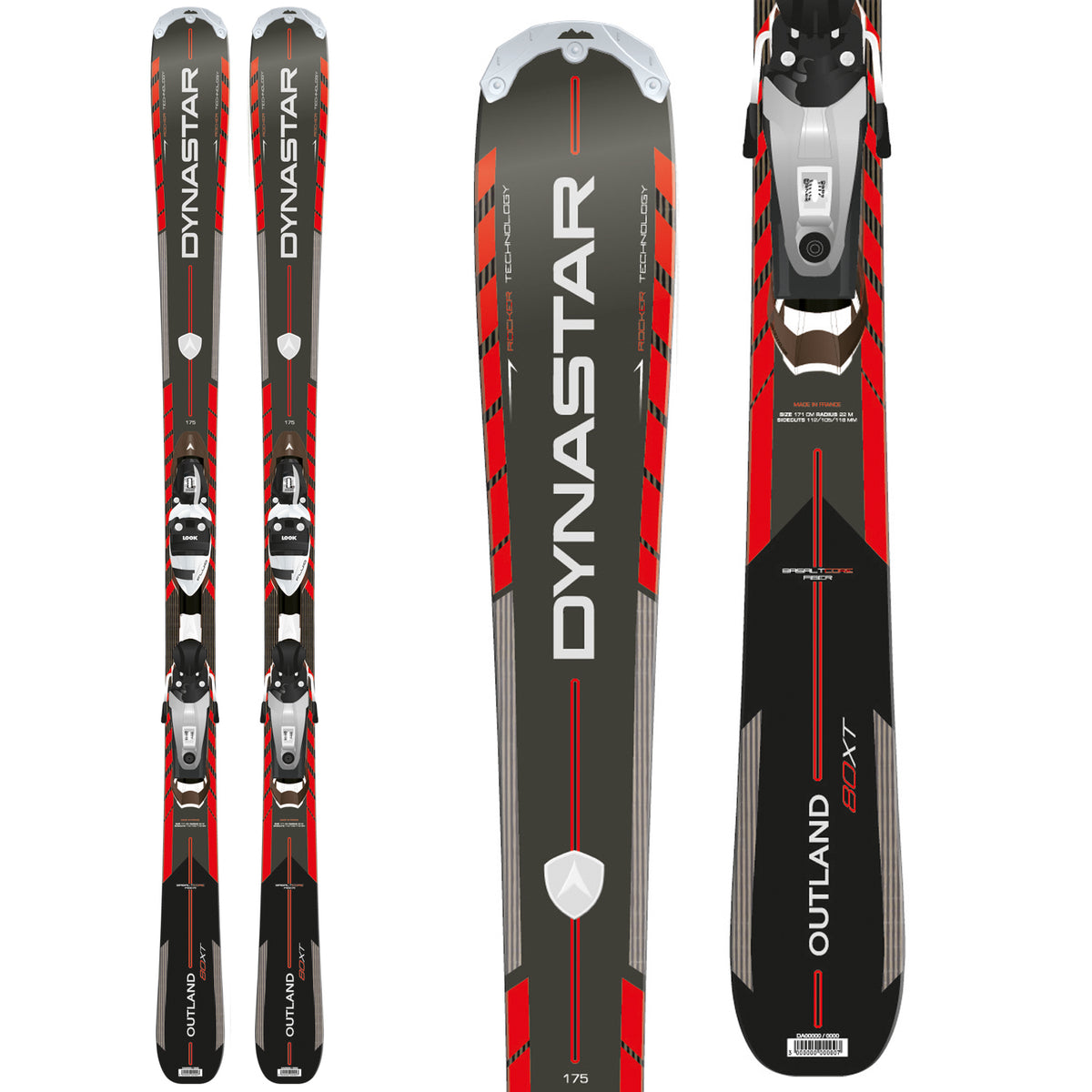 Dynastar Outland 80 XT Skis + NX 12 Fluid Bindings 2014