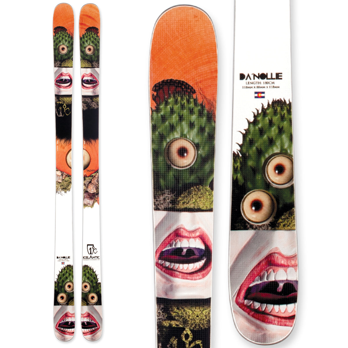 Icelantic Da'nollie Skis 2014