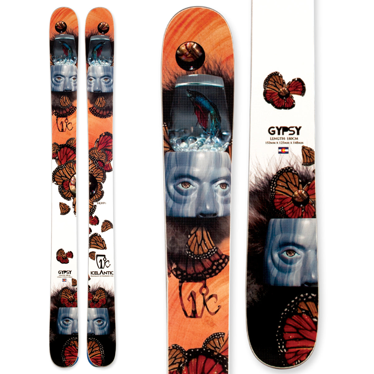 Icelantic Gypsy Skis 2014