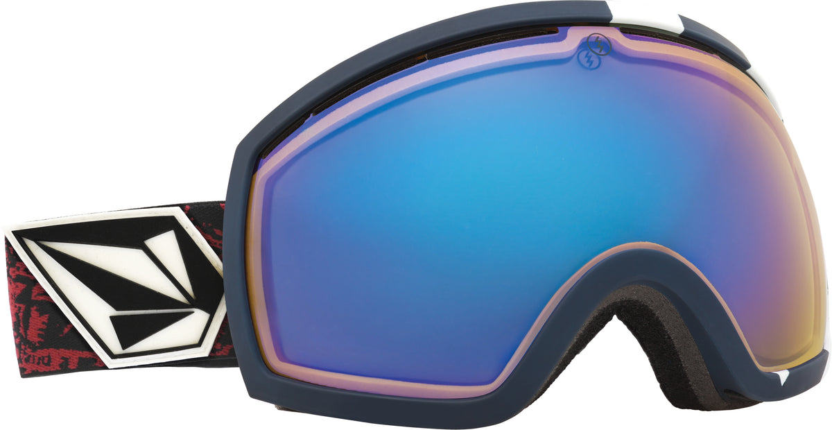 Electric Volcom Co-Lab EG2 Goggles V. Co-Lab/Bronze/Blue Chrome
