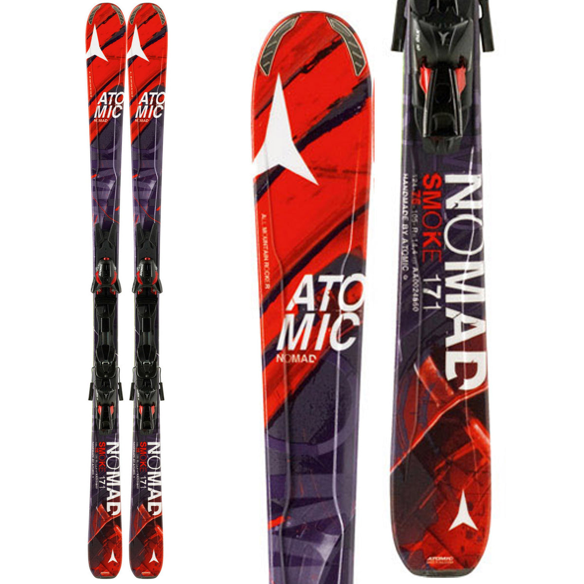Atomic Smoke Skis + XTO 10 Bindings 2014