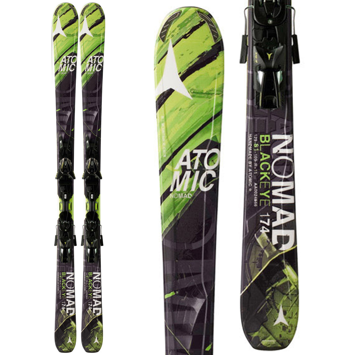 Atomic Blackeye Skis + XTO 12 Bindings 2014