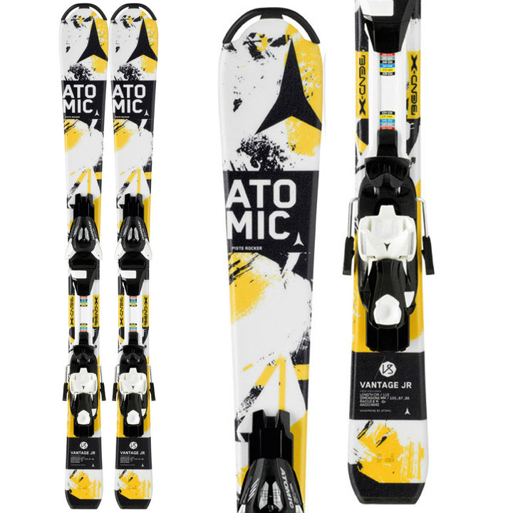 Atomic Vantage Jr. II Skis + EZYTRACK 5 Bindings - Boy's 2014