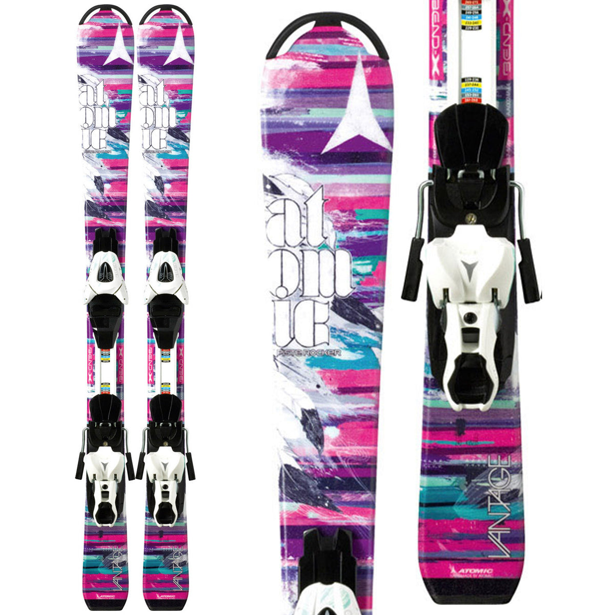 Atomic Vantage Girl II Skis + XTE 4.5 Bindings - Girl's 2014
