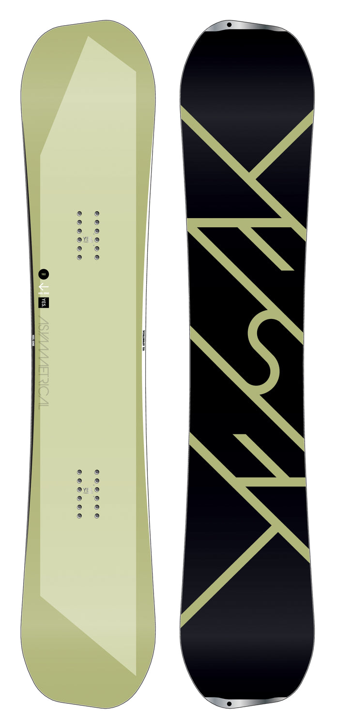 Yes. The Asym Snowboard 2014