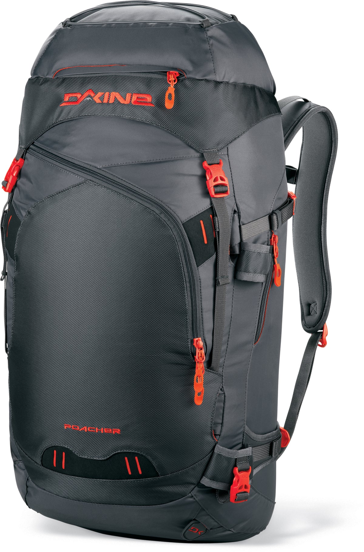 Dakine Poacher Backpack Charcoal Front View