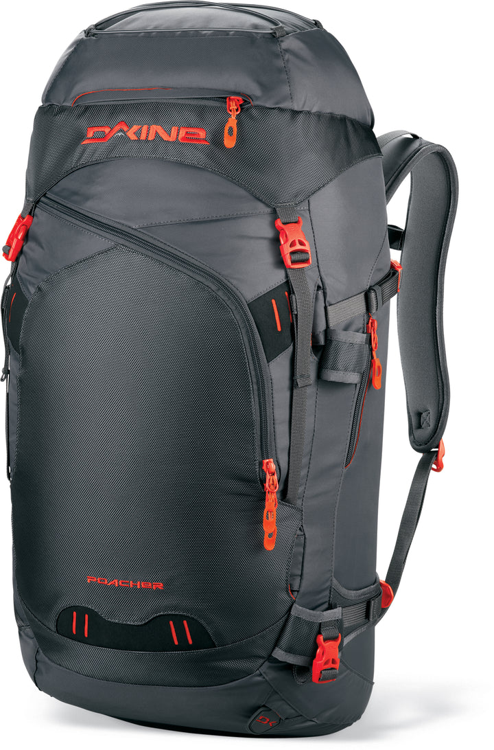 Dakine Poacher Backpack Charcoal Front View
