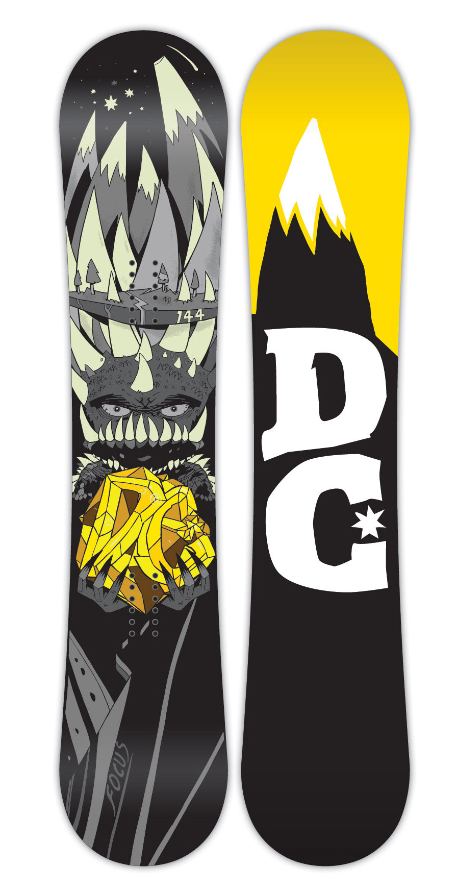 DC Focus Snowboard 2014