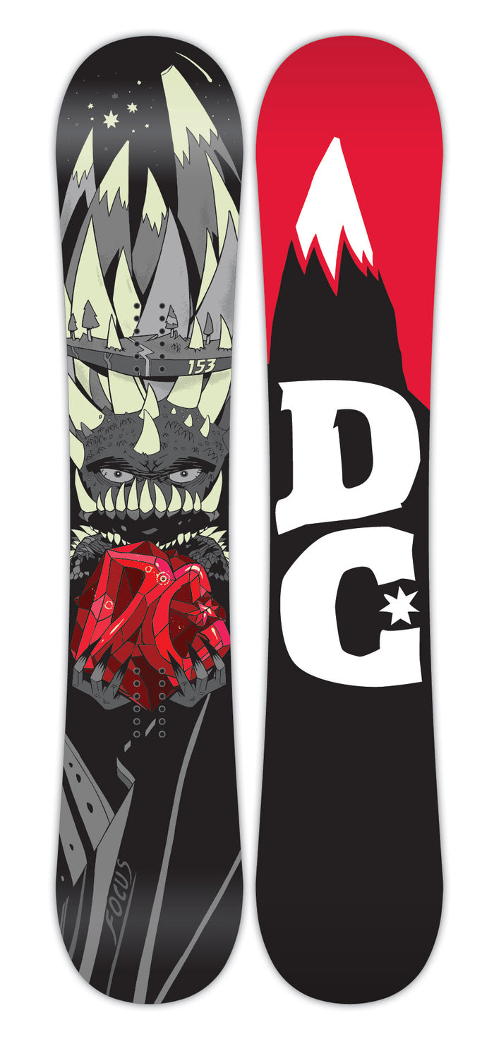 DC Focus Snowboard 2014