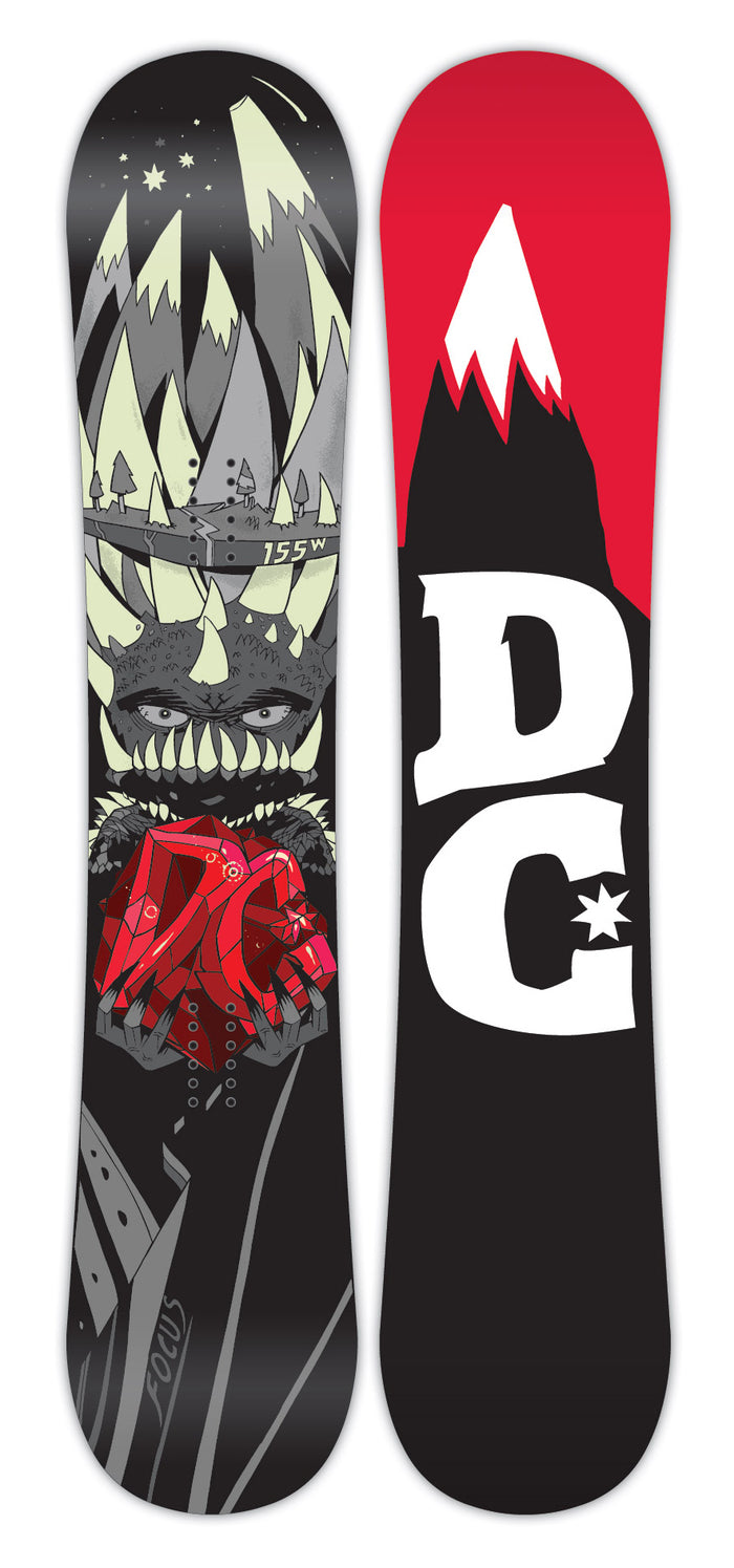 DC Focus Snowboard 2014
