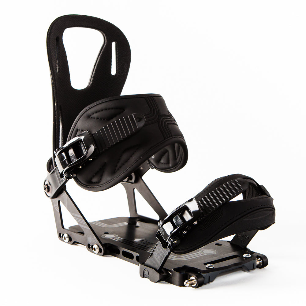 Spark R&D Afterburner Splitboard Bindings 2015 Black Front View