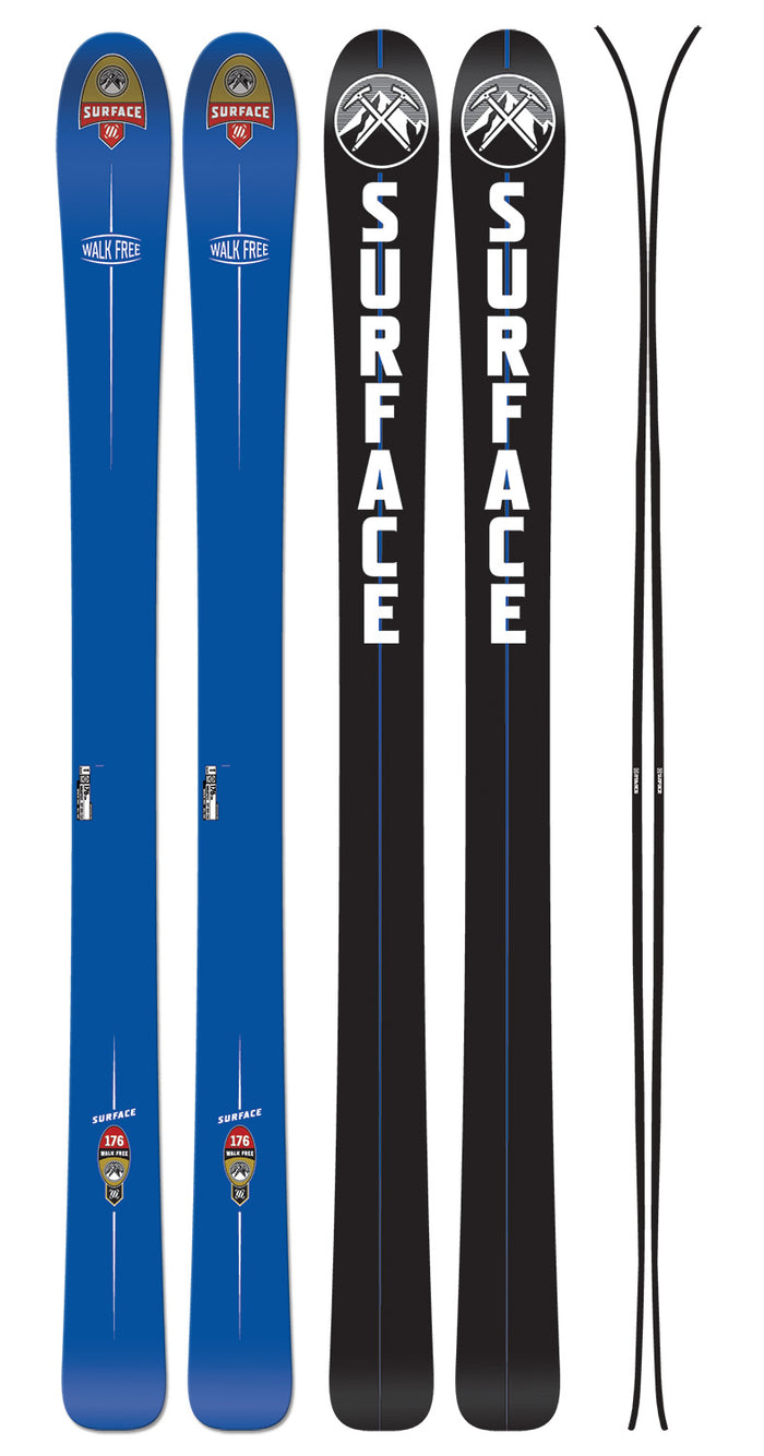 Surface Walk Free Skis 2014 Detail 1 View
