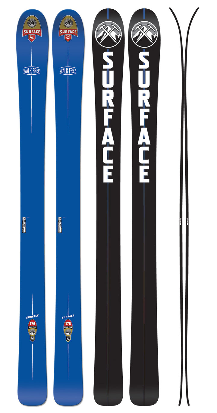 Surface Walk Free Skis 2014 Detail 1 View